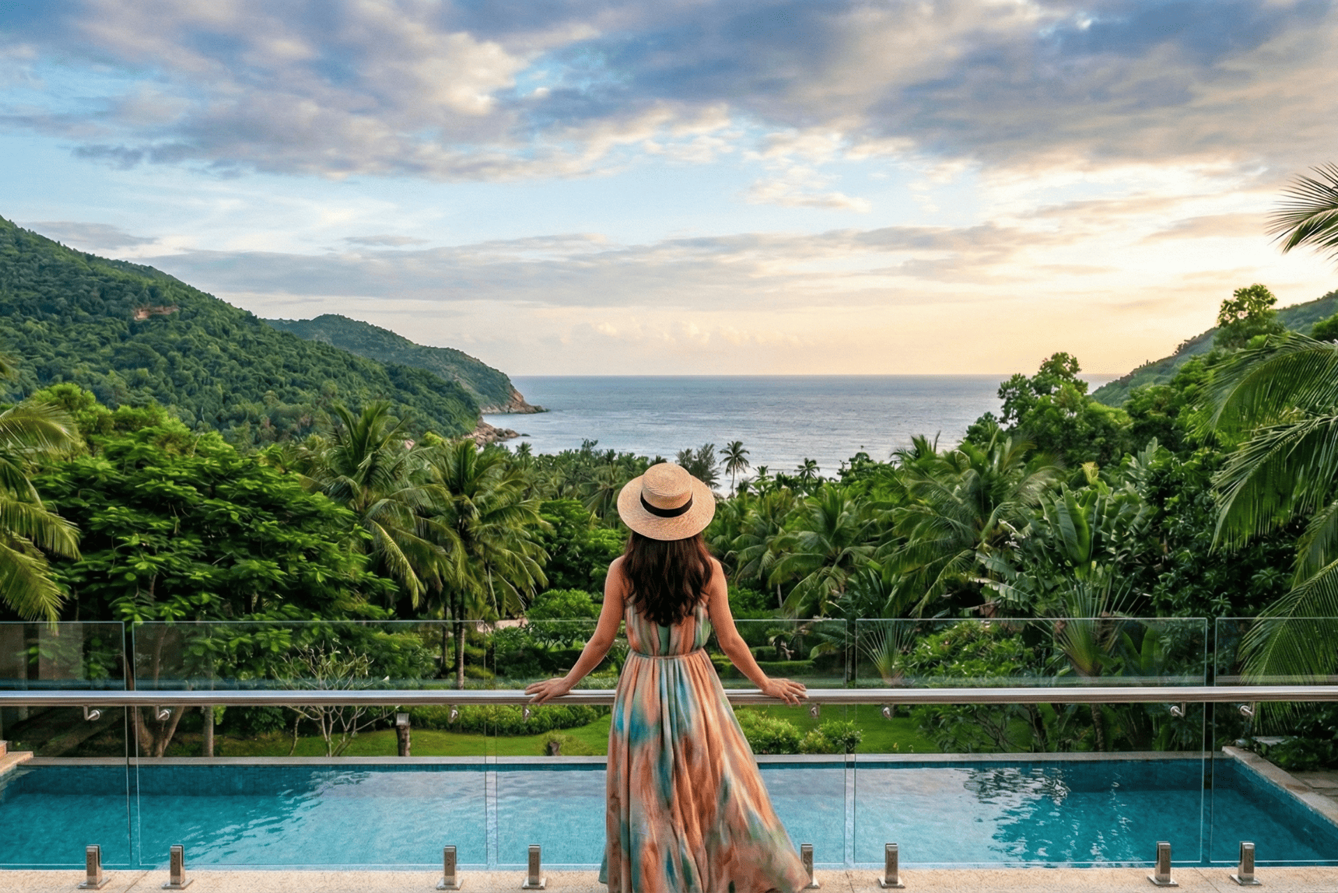 Mountain and Sea Concept